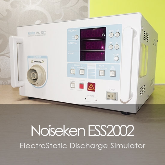 Noiseken ESS-2002 Electrostatic Discharge Simulator 정전가테스터 시험기 - 전기·전자 ...